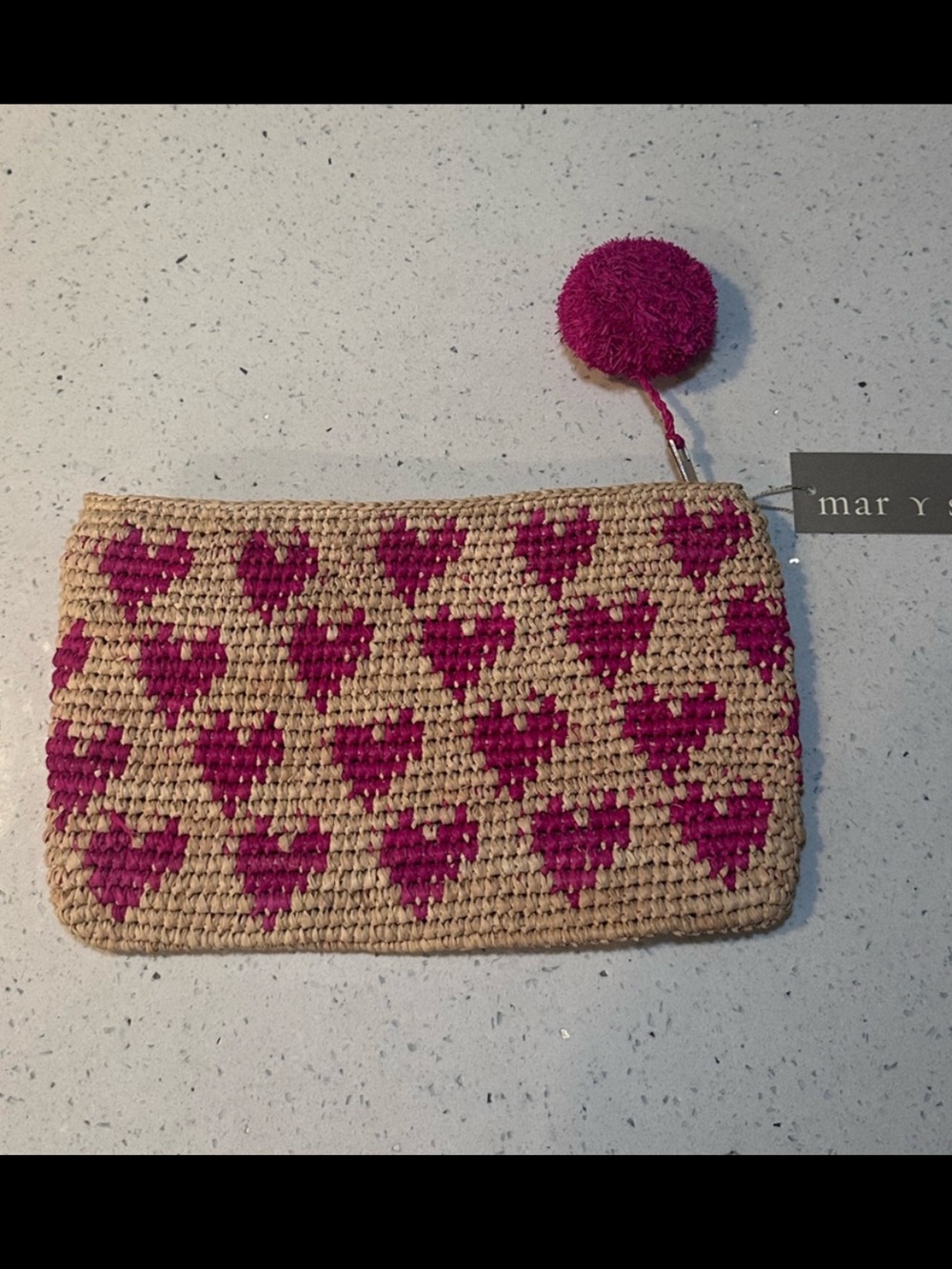 NWT MAR Y SOL handmade Amiele Clutch / NEW